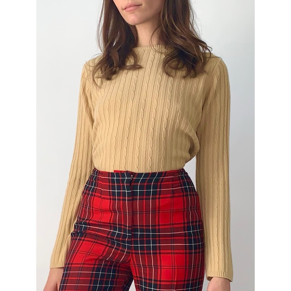 Y2K LIGHTWEIGHT SWEATER (S)